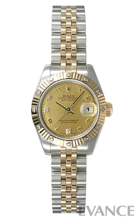 ROLEX ロレックス ロレックス レディース デイトジャスト YGコンビ