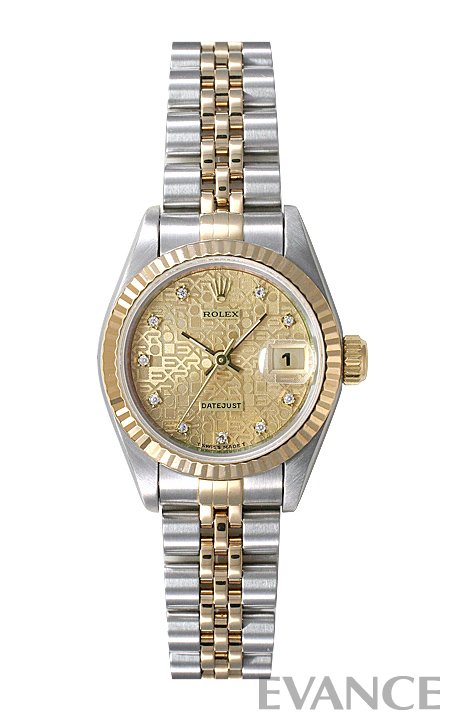 ROLEX ロレックス ロレックス レディース デイトジャスト YGコンビ