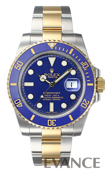 ROLEX ロレックス サブマリーナデイト コンビ