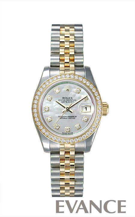 ROLEX ロレックス ロレックス レディース デイトジャスト YGコンビ