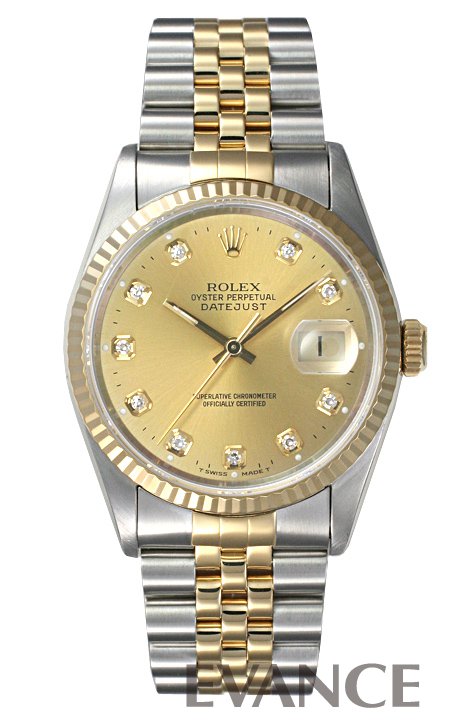 ROLEX ロレックス ロレックス デイトジャストYGコンビ