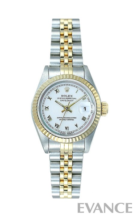 ROLEX ロレックス ロレックス レディース デイトジャスト YGコンビ 69173