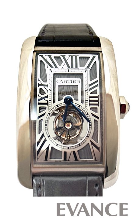 CARTIER カルティエ カルティエ タンクアメリカン フライングトゥールビヨン
