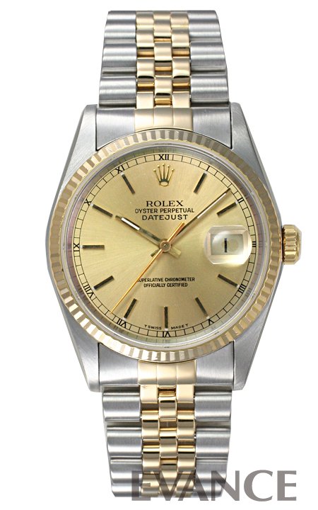 ROLEX ロレックス ロレックス デイトジャスト YGコンビ