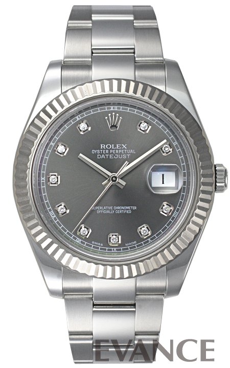 ROLEX ロレックス ロレックス デイトジャストII WGベゼル