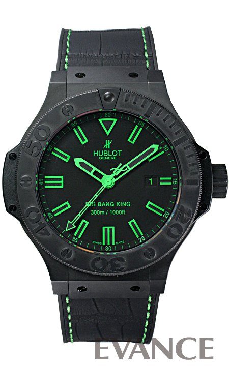HUBLOT ウブロ ビッグバンキング オールブラックグリーン