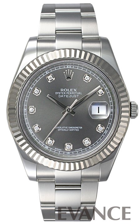 ROLEX ロレックス ロレックス デイトジャストII WGベゼル