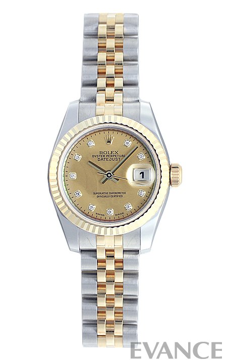 ROLEX ロレックス ロレックス レディース デイトジャスト YGコンビ