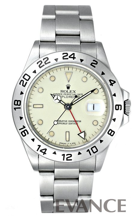 ROLEX ロレックス エクスプローラーII (アンティーク) アイボリーダイヤル