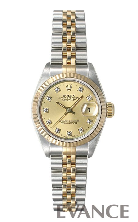 ROLEX ロレックス ロレックス レディース デイトジャスト YGコンビ