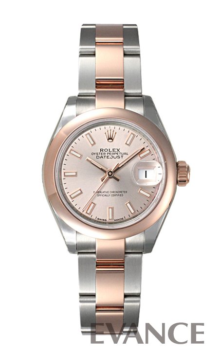 ROLEX ロレックス デイトジャスト28 RGコンビ