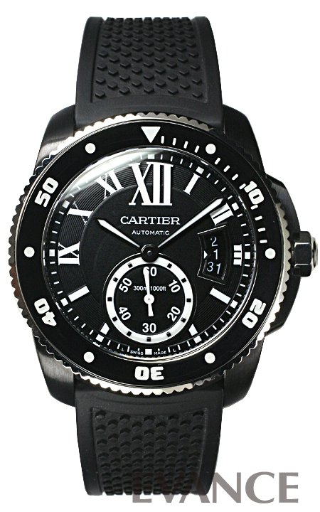 CARTIER カルティエ カリブル ドゥ カルティエ ダイバー カーボン