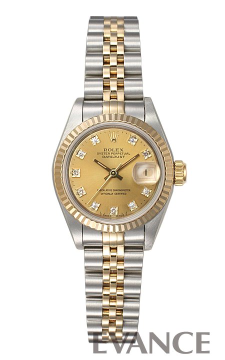 ROLEX ロレックス ロレックス レディース デイトジャスト YGコンビ