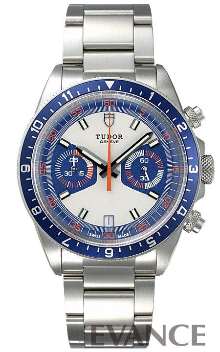 TUDOR チューダー(チュードル) ヘリテージ クロノ ブルー