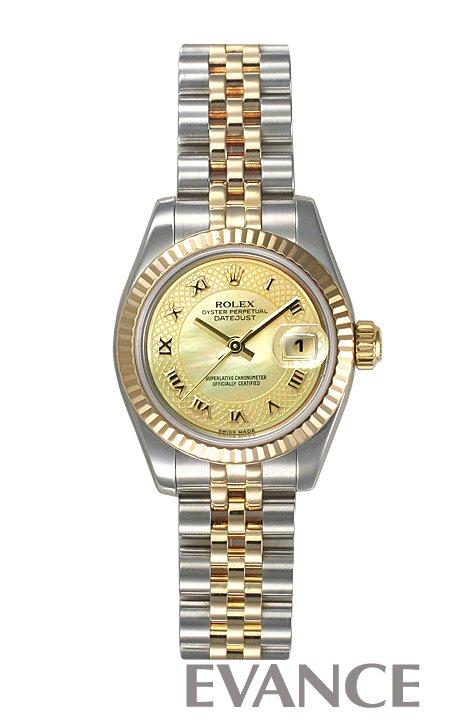 ROLEX ロレックス ロレックス レディース デイトジャスト YGコンビ