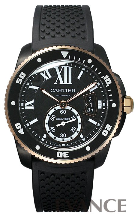 CARTIER カルティエ カリブル ドゥ カルティエ ダイバー カーボン