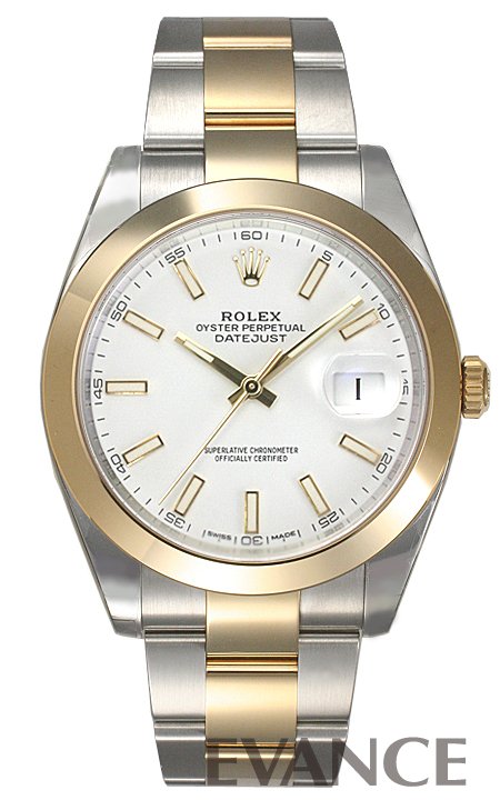 ROLEX ロレックス デイトジャスト41 YGコンビ