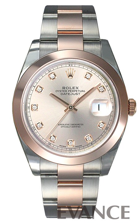 ROLEX ロレックス デイトジャスト41 RGコンビ