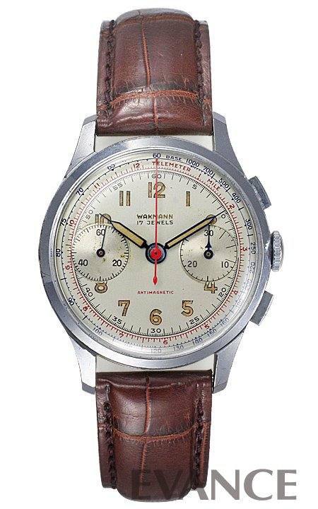 OTHER その他 WAKMANN(ワックマン) 2レジスター クロノグラフ