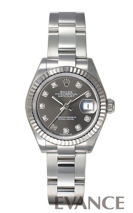 ROLEX ロレックス デイトジャスト28 WGベゼル ダークグレー