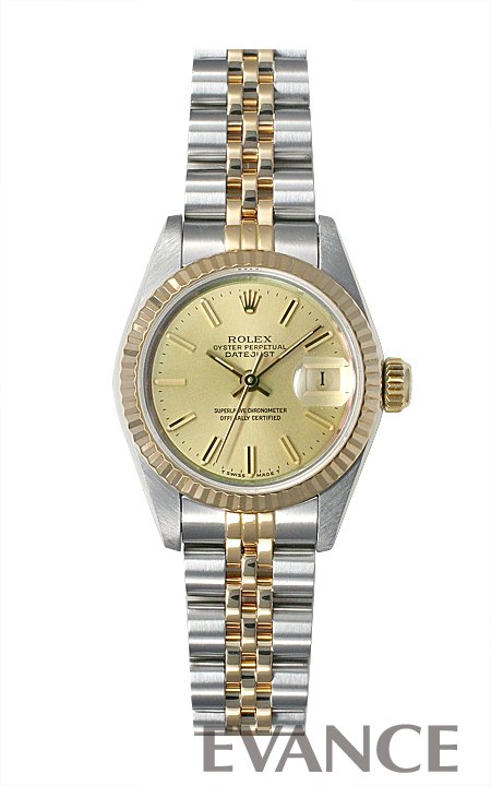 ROLEX ロレックス ロレックス レディース デイトジャスト YGコンビ
