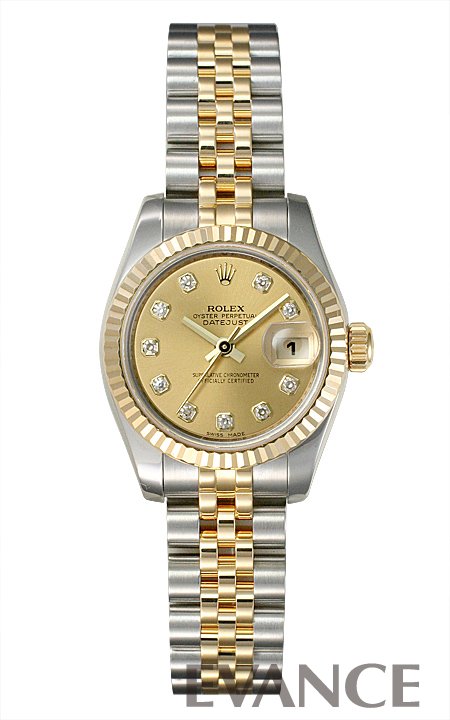 ROLEX ロレックス ロレックス レディース デイトジャスト YGコンビ