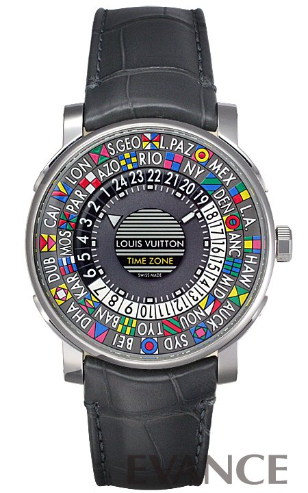 LOUIS VUITTON ルイ・ヴィトン エスカル オトマティック タイムゾーン
