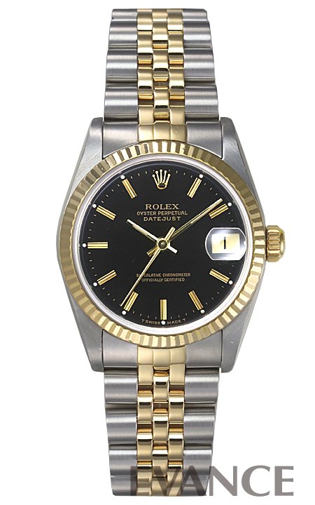 ROLEX ロレックス ロレックス ボーイズデイトジャスト YGコンビ