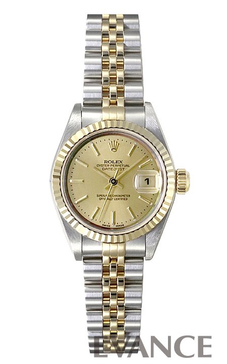 ROLEX ロレックス ロレックス レディース デイトジャスト YGコンビ