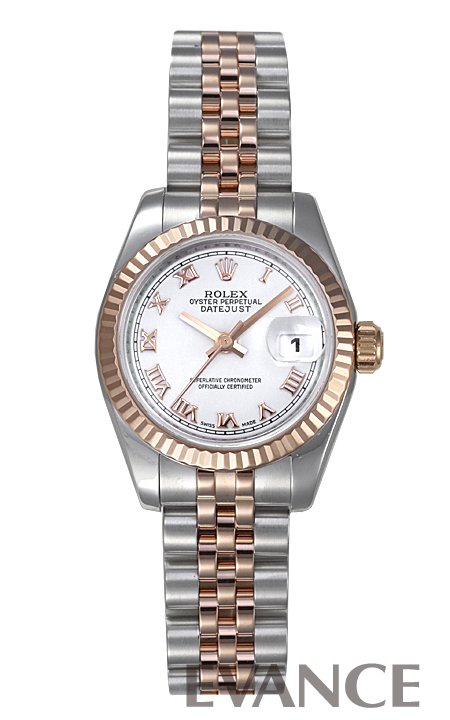 ROLEX ロレックス ロレックス レディース デイトジャストRGコンビ