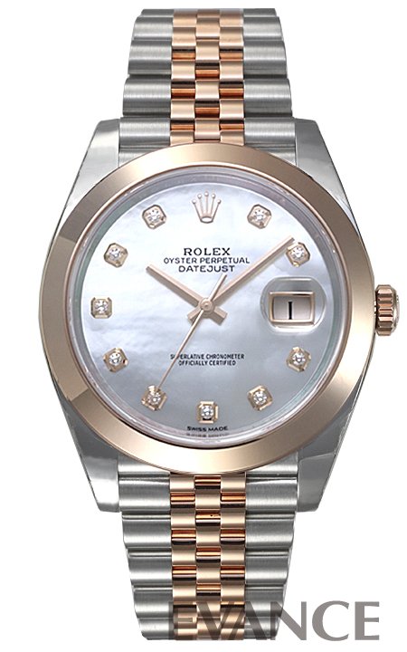 ROLEX ロレックス デイトジャスト41 RGコンビ