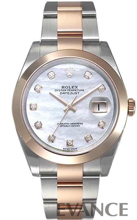ROLEX ロレックス デイトジャスト41 RGコンビ