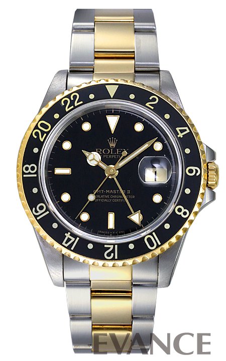 ROLEX ロレックス GMTマスターII コンビ