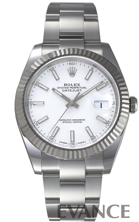 ROLEX ロレックス デイトジャスト41 WGベゼル