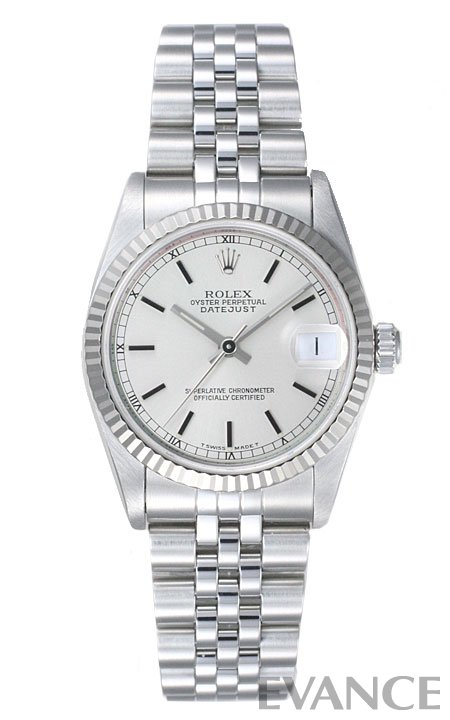 ROLEX ロレックス ロレックス ボーイズ デイトジャストWGベゼル