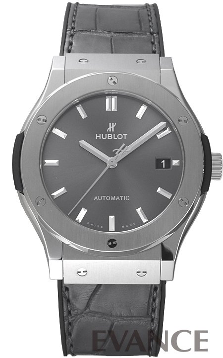 HUBLOT ウブロ クラシック フュージョンチタニウム レーシンググレー