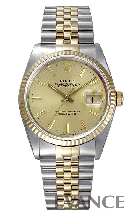 ROLEX ロレックス デイトジャスト YGコンビ