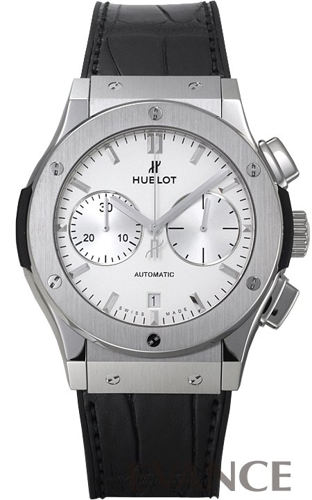 HUBLOT ウブロ クラシック フュージョン クロノグラフ チタニウム オパリン
