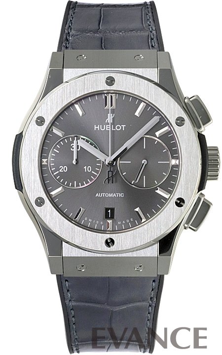 HUBLOT ウブロ クラシック フュージョン クロノグラフ チタニウム レーシンググレー