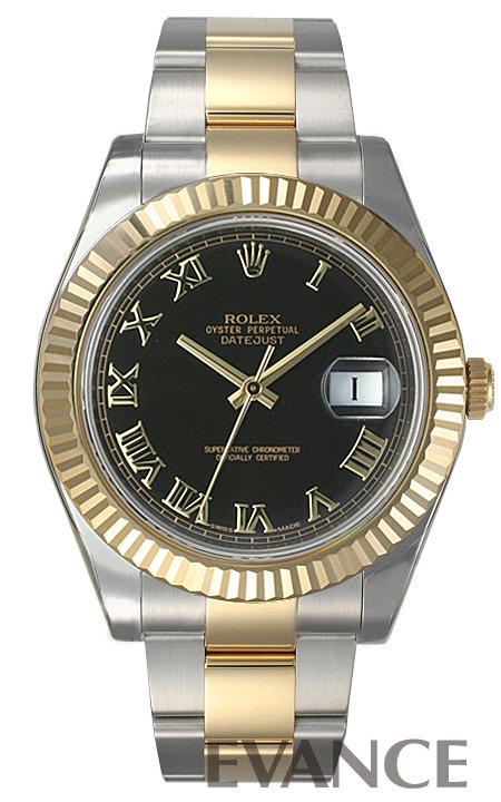 ROLEX ロレックス ロレックス デイトジャストII YGコンビ