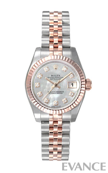 ROLEX ロレックス ロレックス レディース デイトジャスト RGコンビ