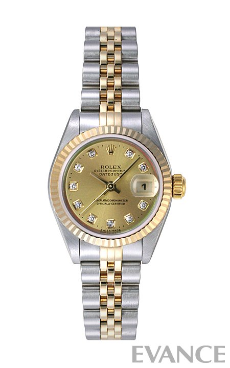 ROLEX ロレックス ロレックス レディース デイトジャスト YGコンビ