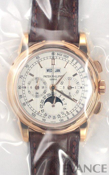 PATEK PHILIPPE パテックフィリップ パーペチュアルカレンダー ムーンフェイズ クロノグラフ<<未開封品>>