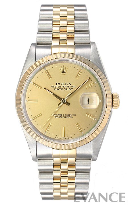 ROLEX ロレックス ロレックス デイトジャストYGコンビ