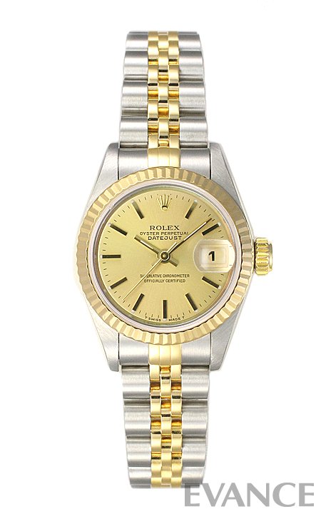 ROLEX ロレックス ロレックス レディース デイトジャスト YGコンビ