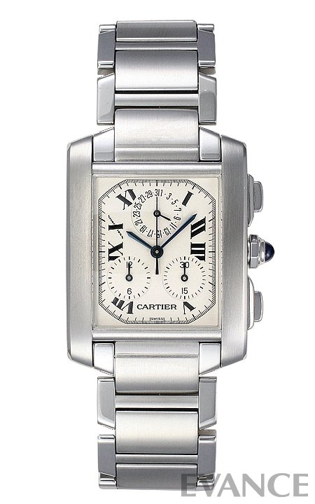 CARTIER カルティエ カルティエ タンク フランセーズ クロノリフレックス