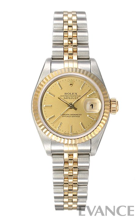 ROLEX ロレックス ロレックス レディース デイトジャスト YGコンビ