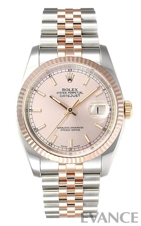 ROLEX ロレックス ロレックス デイトジャスト RGコンビ