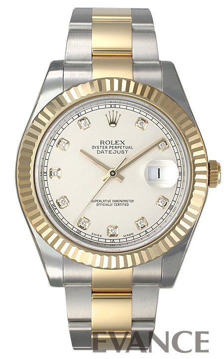 ROLEX ロレックス ロレックス デイトジャストII YGコンビ