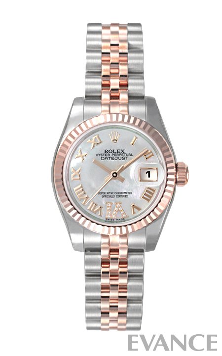 ROLEX ロレックス ロレックス レディース デイトジャスト RGコンビ